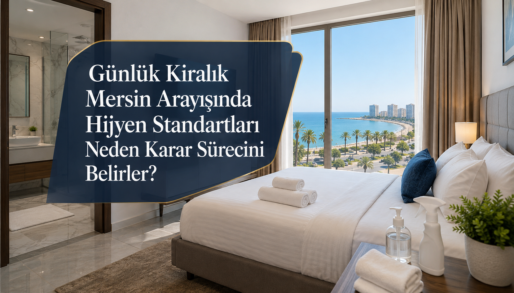 Günlük Kiralık Mersin Arayışında Hijyen Standartları Neden Karar Sürecini Belirler?